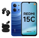 XIAOMI REDMI 15C VERSÃO GLOBAL 128GB 4 RAM +FONE DE OUVIDO REDMI BUDS 6 PLAY